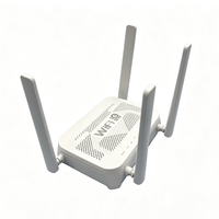 Routeur FTTH d'occasion Ai80-X6 H3-1S WiFi6 AX3000 XPON ONU 4 antennes GPON EPON 4GE VoIP Unité de réseau optique