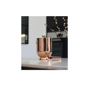 Seau à glace en acier inoxydable solide avec finition en cuivre utilisé pour bar à prix abordable - Product Image 1