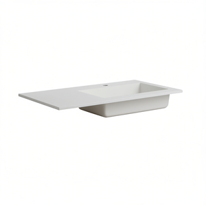Koricini Moderna Vasca da Bagno 90cm con Lavabo Integrato a Destra, Arredo Bagno - Product Image 3