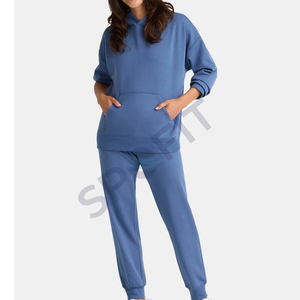 Sudadera con Capucha para Mujer, 100% Algodón, Felpa, Invierno, Lavado Ácido, Estampado Frontal, Alta Calidad, Estilo Urbano, Corte Holgado, Personalizable OEM - Product Image 2