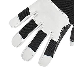 Guantes de trabajo generales Guantes mecánicos de piel de cabra antideslizantes y antiimpactos para jardinería y montaje industrial Guantes cómodos - Product Image 5