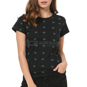 Camiseta de algodón para mujer, de manga corta, holgada, transpirable, cómoda, suave, informal, sencilla, básica, lisa, para uso diario, de verano. - Product Image 4
