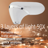 HD-Kamera 1080P Hoch auflösender Anti-Blocking 5Gwifi Haar tester Haut Kopfhaut test Tragbarer Mini-Scanner Gesichts analysator