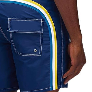 กางเกงขาสั้นออกกำลังกายวิ่งสำหรับผู้ชาย ผ้าแคนวาสคอตตอน 100% ระบายอากาศ กันลม แห้งเร็ว 2-in-1 เป็นมิตรกับสิ่งแวดล้อม มีกระเป๋าด้านใน - Product Image 3