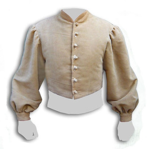 DOUBLET BARD, artisanat en coton fait main, technique de couture Bard, objet d'art de collection provenant d'Europe - Product Image 1
