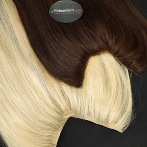 Top vente 100% cheveux humains bruts U partie perruques Extensions confortable pratique HD dentelle haute qualité vague profonde Jerry Curl-moyen - Product Image 1