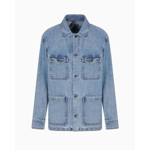 Urban Export Chaqueta vaquera de alta calidad En stock Chaqueta vaquera transpirable Abrigos Chaqueta vaquera para hombre hecha en Pakistán - Product Image 4