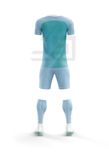 Uniforme de Fútbol Personalizado, Uniforme Deportivo de Fútbol, Transpirable, que Absorbe la Humedad, Jersey y Pantalones Cortos 100% Poliéster para Liga - Product Image 1
