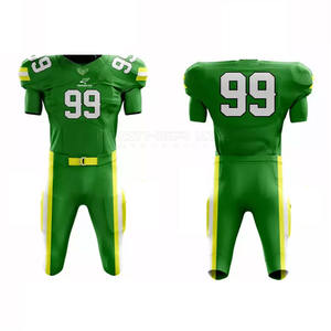 Uniformes de fútbol americano de poliéster 100% para hombres, diseño personalizado, tu propia ropa de fútbol americano - Product Image 1