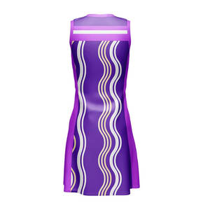 Mejor artículo Nuevo Outlet Ropa deportiva Uniforme de netball Precio bajo Producto de moda Nombre del equipo personalizado Uniforme de netball impreso - Product Image 6