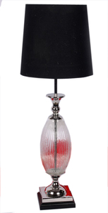 BASE de lampe de TABLE de créateur en cristal - Product Image 6