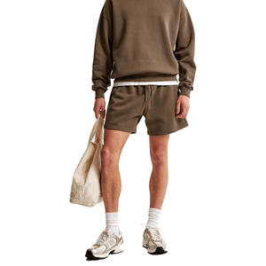 Pantalones cortos de lana de algodón de alta calidad para hombre, pantalones cortos estampados personalizados para un uso cómodo al aire libre - Product Image 1