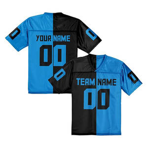 Maillot de football américain personnalisable pour hommes, lettres en twill résistant, panneaux en mesh respirant et uniforme de jeu haute performance - Product Image 5