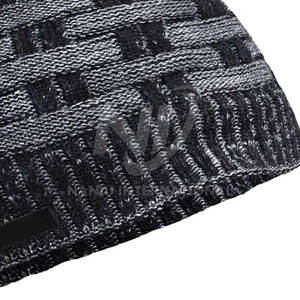 Meilleure vente 100% coton laine Jacquard Beanie Hats-Winter Wear personnalisable Quick Dry respirant de haute qualité Made Pakistan - Product Image 4