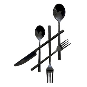 Meilleur Design 5 Pcs Couverts De Restaurant Occidental Argenterie Lourde En Acier Inoxydable 18/10 Manche Épais Couverts De Mariage Couverts Ensemble - Product Image 1