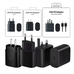 Pd 25W ta800 <span class=keywords><strong>USB</strong></span>-C siêu nhanh sạc du lịch Adapter chúng tôi EU UK cho Samsung sạc với 3A Type-C sạc nhanh Cáp dữ liệu - Product Image 4
