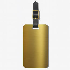 Cadeaux de bateau de croisière étiquette de bagage en métal de sublimation en vrac personnalisée avec logo personnalisé - Product Image 6