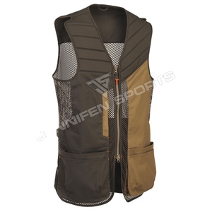 Gilet de chasse extérieur léger en toile de coton/tissu maillé, respirant, multi-poches, couleurs personnalisables, directement de l'usine – Meilleures ventes - Product Image 1