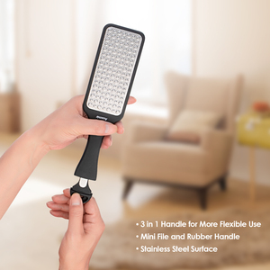 Removedor de callos de acero ME5 OEM, Lima de piel de pie azul, Lima de pies, removedor de callos - Product Image 4