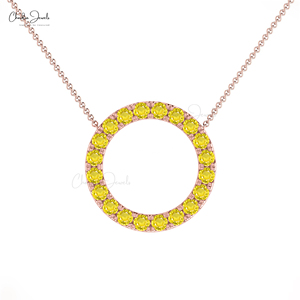 สร้อยคออัญมณีทรงกลมขนาด2มม. สำหรับผู้หญิงเครื่องประดับทองแท้14K สำหรับผู้หญิงในราคาพิเศษ - Product Image 2