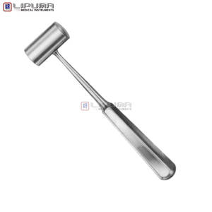 Martillo quirúrgico PARTSCH de 7 pulgadas con 6oz/170g, peso de 22mm, cabeza de acero inoxidable, instrumentos médicos manuales, estándar de seguridad MOL - Product Image 5