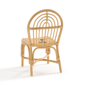 Silla de ratán de Color personalizado de Vietnam de alta calidad, silla de ratán, silla de muebles de jardín de infantes estilo conejito - Product Image 6