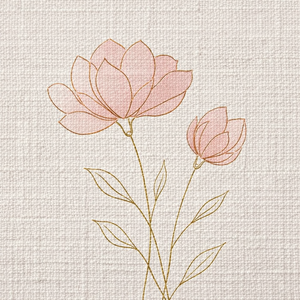 Diario LABON con Copertina Rigida in Lino Bianco, Quaderno Minimalista con Motivi Floreali, Linee Dorate, per Appunti, Journaling, Schizzi, Regalo - Product Image 2