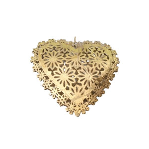 Étoile décorative suspendue en laiton plaqué métal, taille moyenne, pour décoration de Noël, faite à la main, personnalisable, vente en gros - Product Image 3