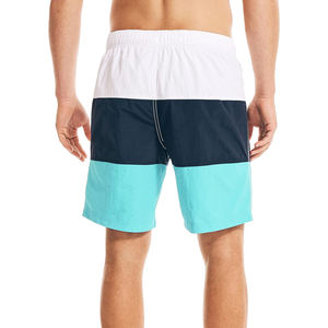 Short de fitness pour homme Séchage rapide Classique Couleur personnalisée Tri-Block Series Maillot de bain Melon Berry Color Block Super Breathable Short - Product Image 6