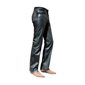 Pantalon en cuir de mouton fait sur mesure 2022 de qualité supérieure pour hommes, coupe-vent de haute qualité, 2022 - Product Image 3