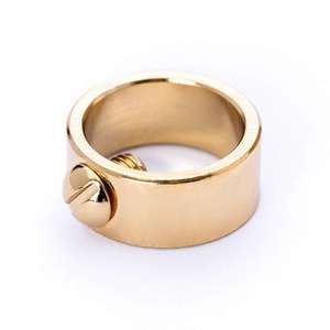 Porte-serviette en métal en laiton poli miroir Vente en gros Décoration de table Rond de serviette de mariage Fabricant - Product Image 6