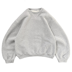 Sweat unisexe surdimensionné délavé à l'acide Sweat-shirt vintage super doux avec col rond Sweatshirts en détresse unisexes à vente chaude - Product Image 1