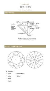 B2B เก็บสายสำหรับ Gia ได้รับการรับรอง1.11 CT เพชรกลมสีขาวเพชรหลวม g Color FL flow ความบริสุทธิ์ผ่านการเจียระไนแบบพิเศษ - Product Image 4