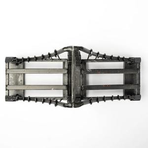 Porte-livres en métal décoratif finition noire, idéal pour les étagères, le bureau et le style d'intérieur, vente en gros en provenance d'Inde - Product Image 6