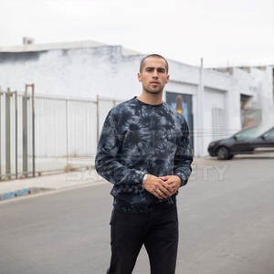 Sweat-shirt respirant en molleton mélange polyester/coton pour homme, léger, personnalisable, meilleur prix, vente en gros d'usine, faible MOQ - Product Image 4