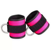 Sangles de musculation personnalisées en coton et nylon, antidérapantes, réglables, légères, unisexes, pour la sécurité en salle de sport