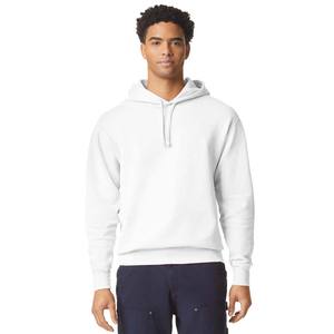 Ladies Custom OEM Oversized <b>Plain</b> Heavyweight <b>Hoodie</b> <b>Black</b> Hoody - Product Image 4