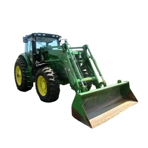 การเกษตรมือสอง 2012 JOHN DEERE 6170R ซื้อคุณภาพดีที่สุดขนาดกะทัดรัด 170HP ใช้เก่าจอห์นฟาร์มกวางรถแทรกเตอร์การเกษตร