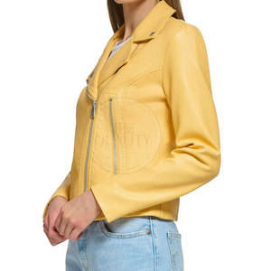 Nueva chaqueta de cuero de moda de alta calidad para mujer, el mejor diseño de invierno, diseño personalizado, tejido transpirable - Product Image 3