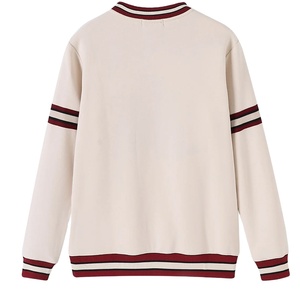 Sudadera de Cuello Redondo de Felpa Neutral Omega de Alta Calidad, con Logotipo Personalizado Bordado, Puños Acanalados, Bolsillo Canguro, 350g, Unisex - Product Image 2