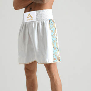 Pantalones cortos de boxeo Muay Thai para hombre, pantalones cortos de lucha, pantalones cortos de boxeo 2025, novedad - Product Image 4