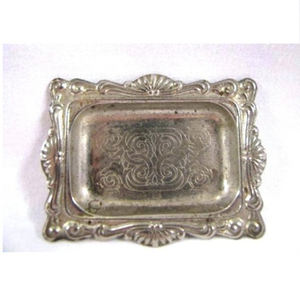 Plateau vintage gravé Vaisselle en laiton Vaisselle Plateau de service alimentaire Argenterie Maison et ustensiles de cuisine Plateau de service alimentaire d'Inde - Product Image 6