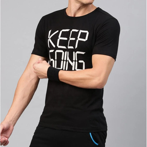 เสื้อยืดแขนสั้นผู้ชายผ้าฝ้ายพิมพ์ลายตามสั่ง 100% - เป็นมิตรกับสิ่งแวดล้อม ระบายอากาศได้ดี ผ้ากันยับ น้ำหนัก 240 กรัม - รับสั่งซื้อจำนวนมาก - Product Image 3