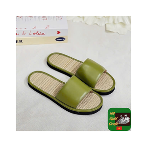 Zapatillas de fibra de coco con material de algas marinas para una comodidad interior Zapatillas ligeras y duraderas para hombres y mujeres - Product Image 4