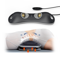 Alphay Neuheiten Heizung Vibrierendes Luftlifting-Rücken massage gerät mit Keramik kugeln für das Lendenwirbel massage gerät