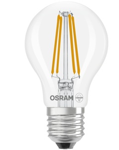Lámpara LED de cristal estándar transparente Retrofit 5.9W 4000K 806Lm (Osram 467998) - Product Image 1