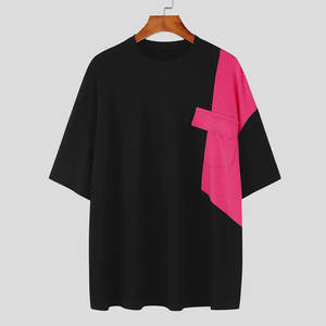 Camisetas Oversize para Hombre, Estilo Urbano Moderno, Corte Holgado para Moda Casual y Uso Diario - Product Image 1