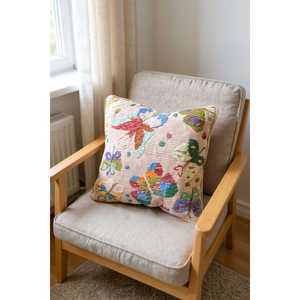 Housse de coussin brodée à la main Suzani Imaco Rugs 45 cm x 45 cm pour coussins décoratifs - Product Image 6