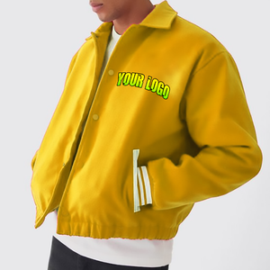 Chaquetas Varsity de Moda Más Vendidas, 100% Lana, al por Mayor, Color Personalizado, Logotipo Bordado, con Cuello, para Hombre, Ecológicas, Impermeables - Product Image 4