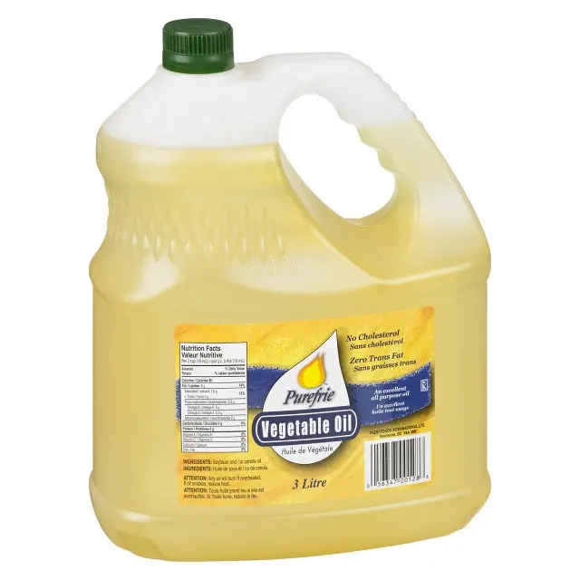 100% aceite vegetal puro/aceite vegetal 16L sin colesterol cero grasas trans